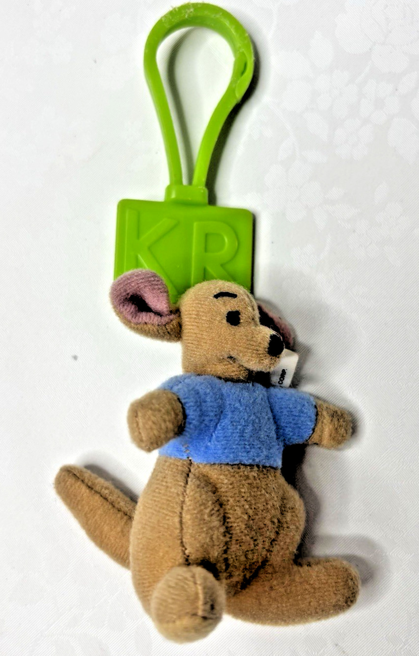 McDonalds Disney The Tigger Movie Plush Roo W/Key Chain Clip